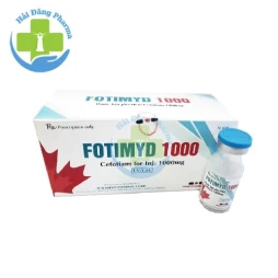 Fotimyd 1000 - Hộp 1 lọ kèm ống nước cất pha tiêm